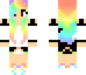rainbow girl