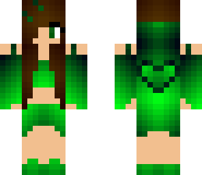 green girl