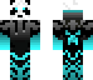 blue hoodie panda