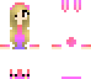 ombre bunny girl