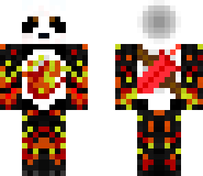 flame panda