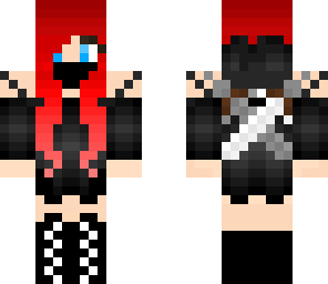 red ninja girl