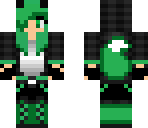 green wolf girl