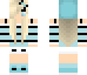 cute aqua girl  original