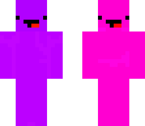 two faced pink and purple derp