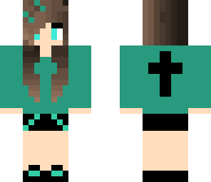 girl with a cross 