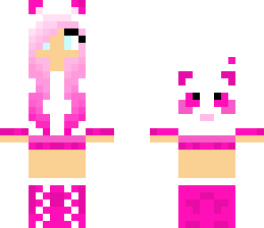 pretty pink panda