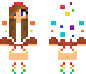 edited cake girl