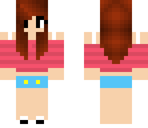 girl with brown short hair