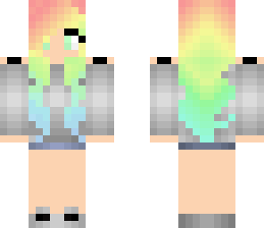 rainbow hair