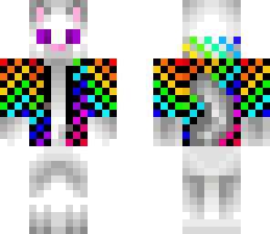 rainbow hoodie cat