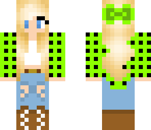 green cowgirl