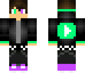 edit teal and purple youtube boy
