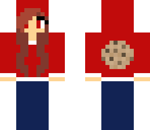 red cookie girl