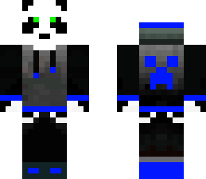 blue baller panda
