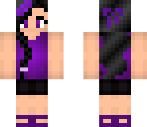 purple ender girl