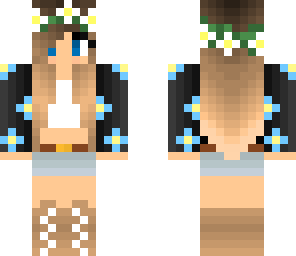 flower crown girl