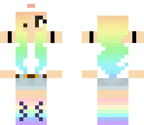 rainbow girl
