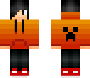 flaming red