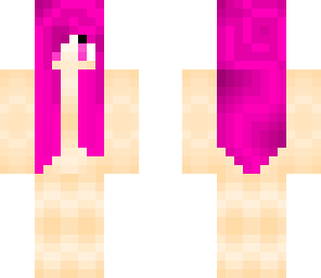 curly pink hair base