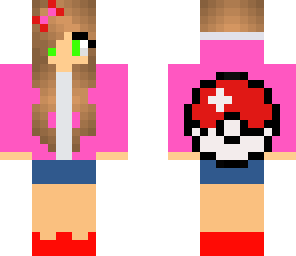 pink pokemon girl
