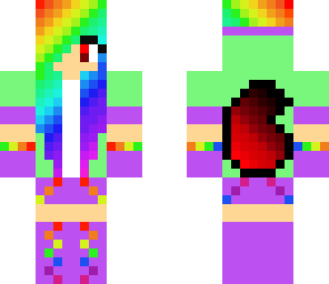 rainbow cat girl 2