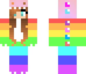 rainbow dino girl edit 2