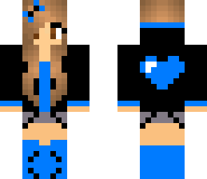 blue girl