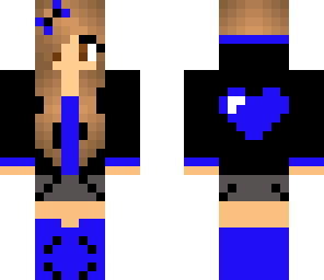 blue girl