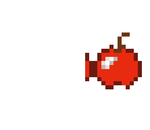an apple
