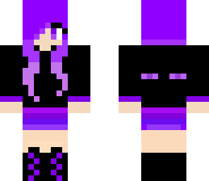 like an enderman girl