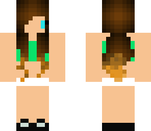 turtle green top girl