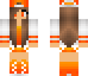 fire girl with backwards cap