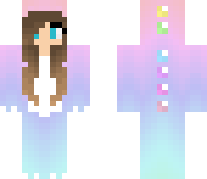 pastel dinosaur girl