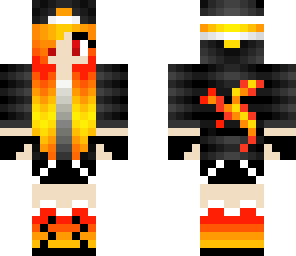 firey dragon girl