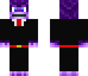 purple monkey in a suit