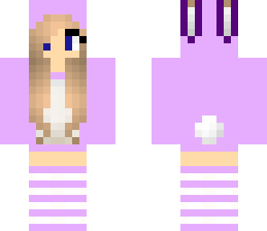 pink bunny girl