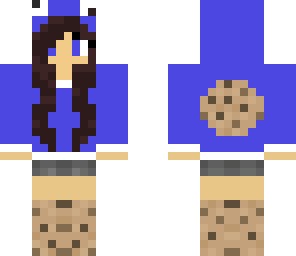 cute cookie monster girl