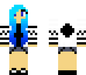 blue girl