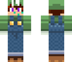 blake in luigi outfit