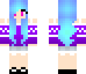blue hair stage