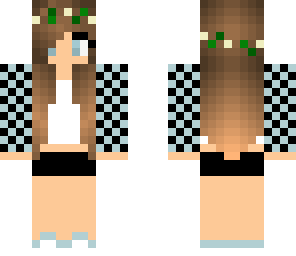 checked shirt girl