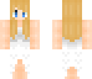 white dress