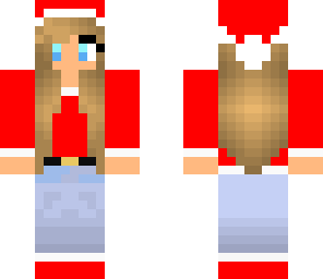 cute santa girl