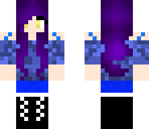 purlpe hair girl