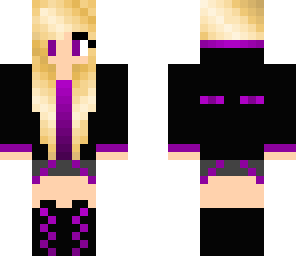 enderman hoodie girl
