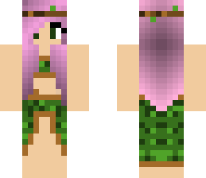 forest girl pink hair