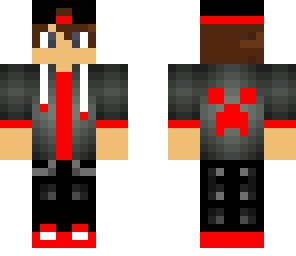 red hoodie boy