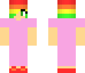 rainbow girl