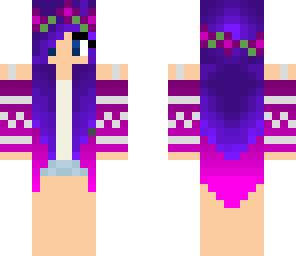 purple hair